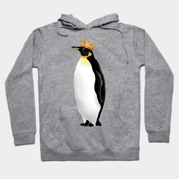 King penguin Hoodie by mailboxdisco